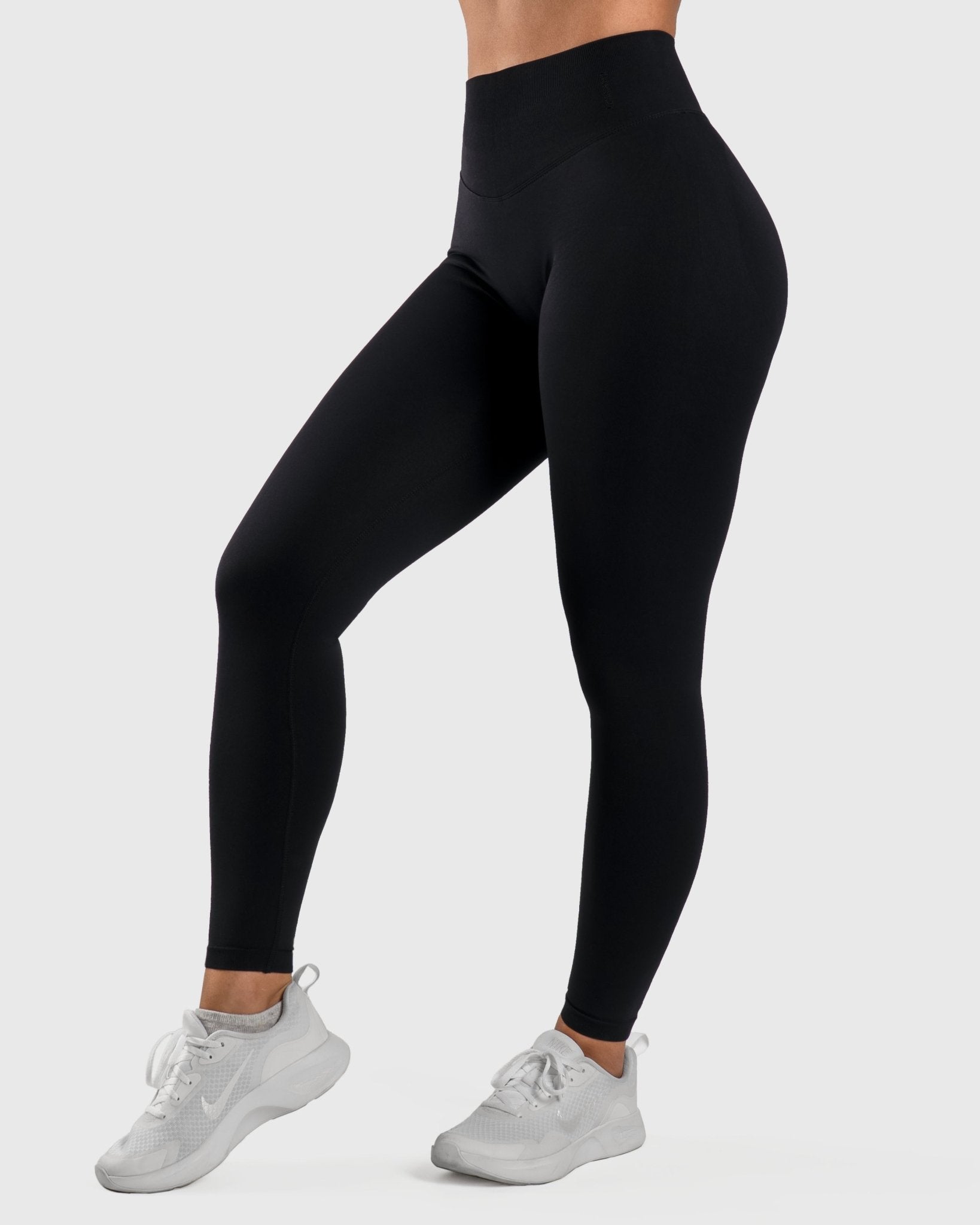 Black Vivid Tights - Peach Tights - Tights