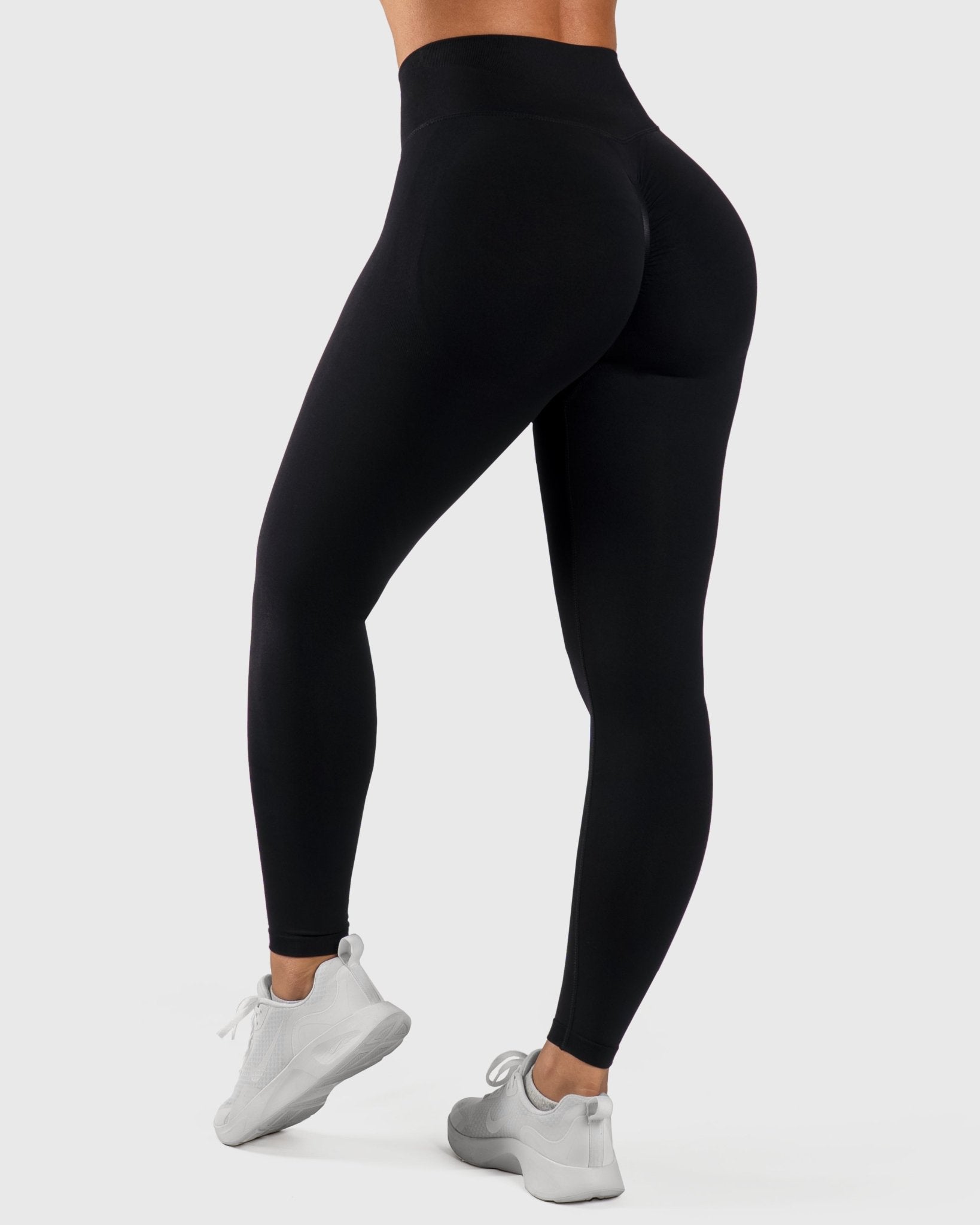 Black Vivid Tights - Peach Tights - Tights