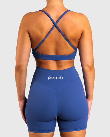 Blue Core Sports-bra