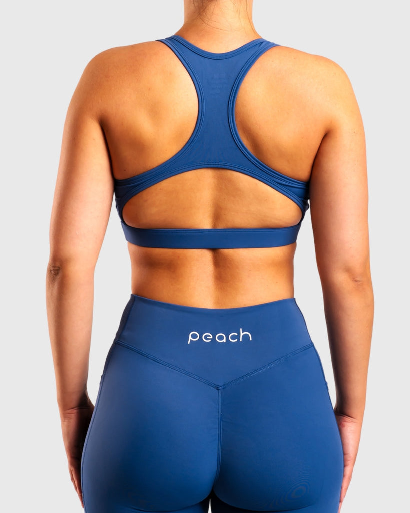 Blue Fusion Sports - bra - Peach Tights - Sports - Bra