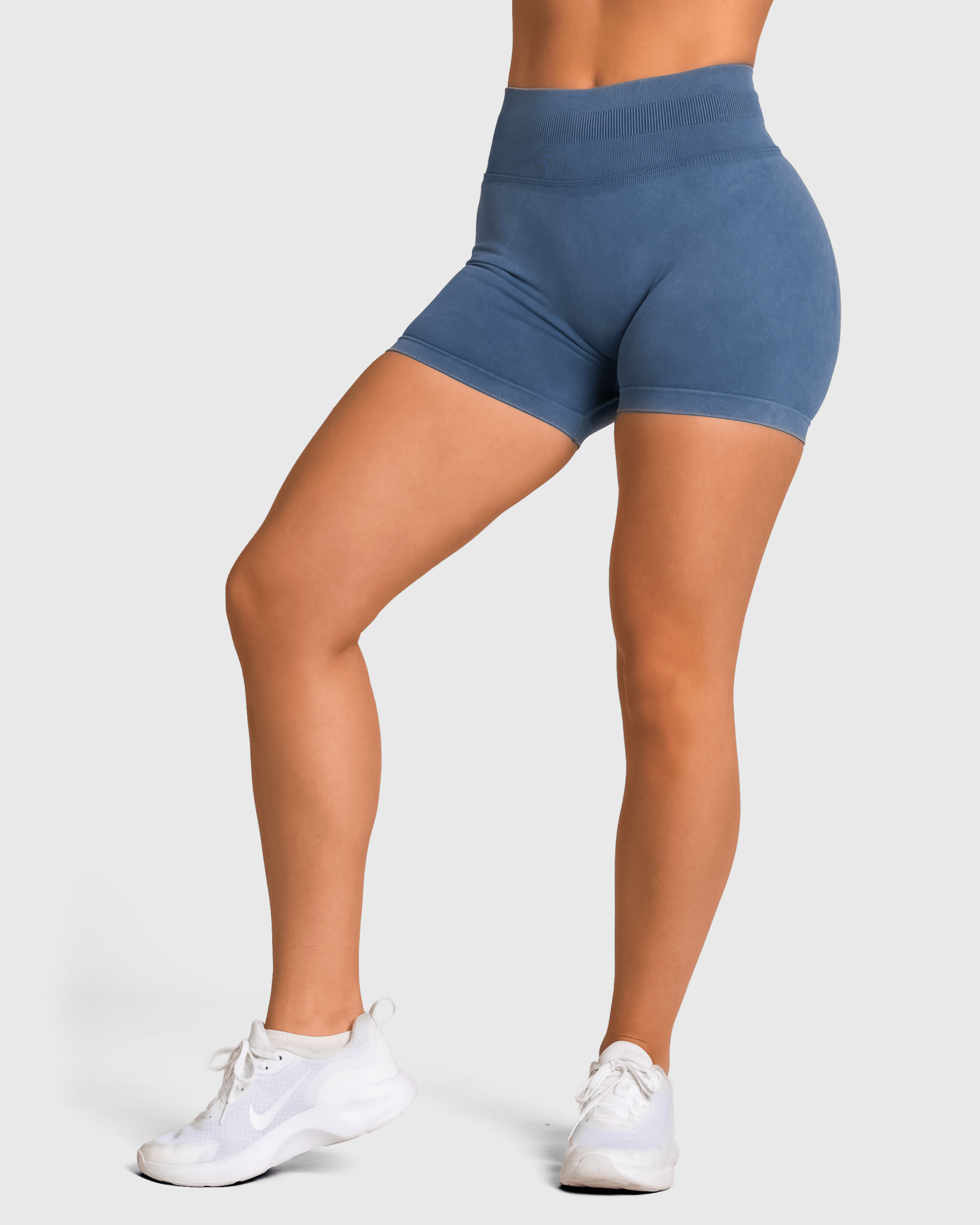 Blue Mist Shorts - Peach Tights - Shorts
