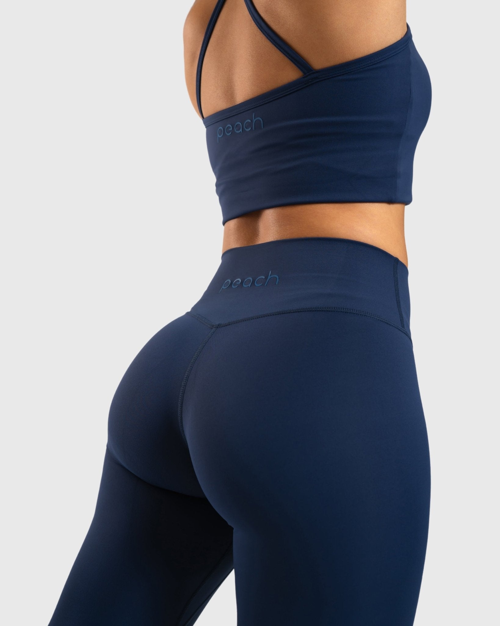 Blue Noiré Tights - Peach Tights - Tights