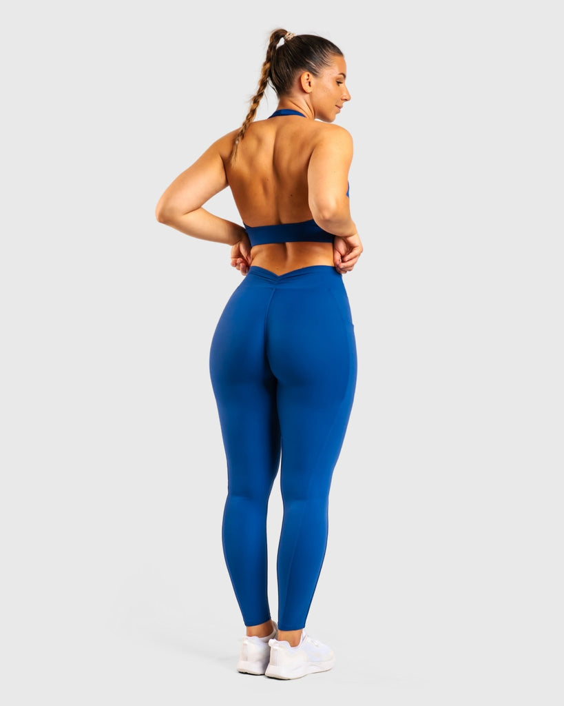 Blue Pulse Sports - bra - Peach Tights - Sports - Bra