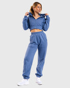 Blue Vibe Sweatpants - Peach Tights - Sweatpants
