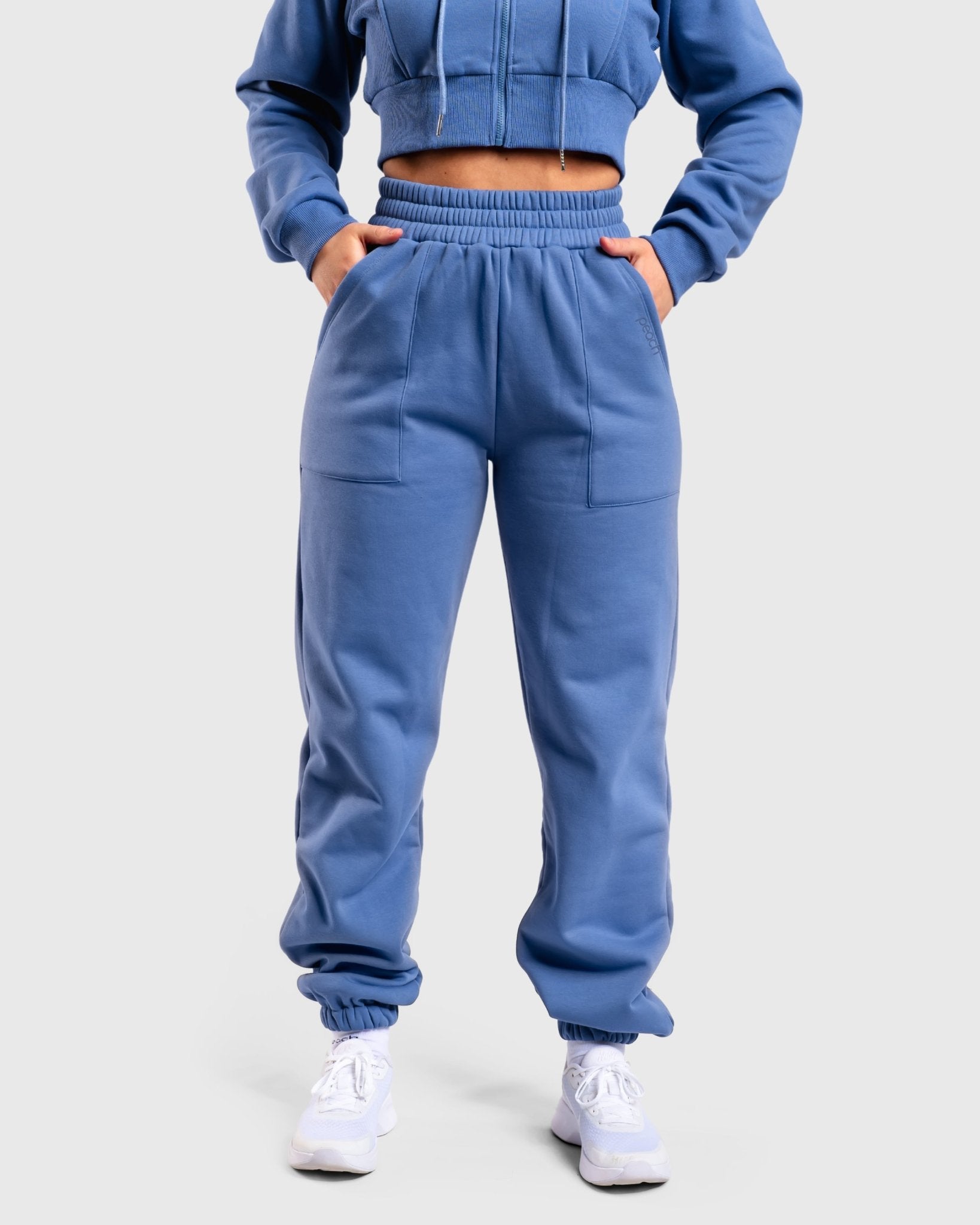 Blue Vibe Sweatpants - Peach Tights - Sweatpants