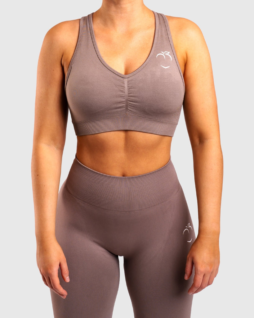 Brown Ease Sports - bra - Peach Tights - Sports - Bra