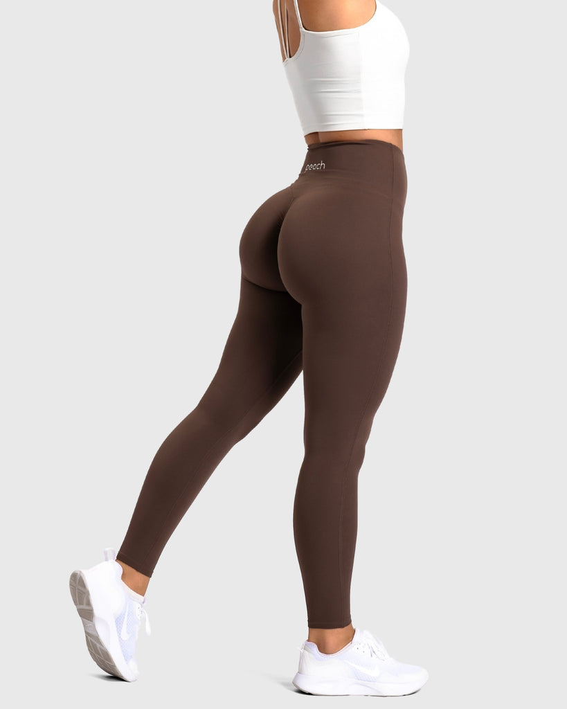 Brown Tights - Peach Tights - Tights