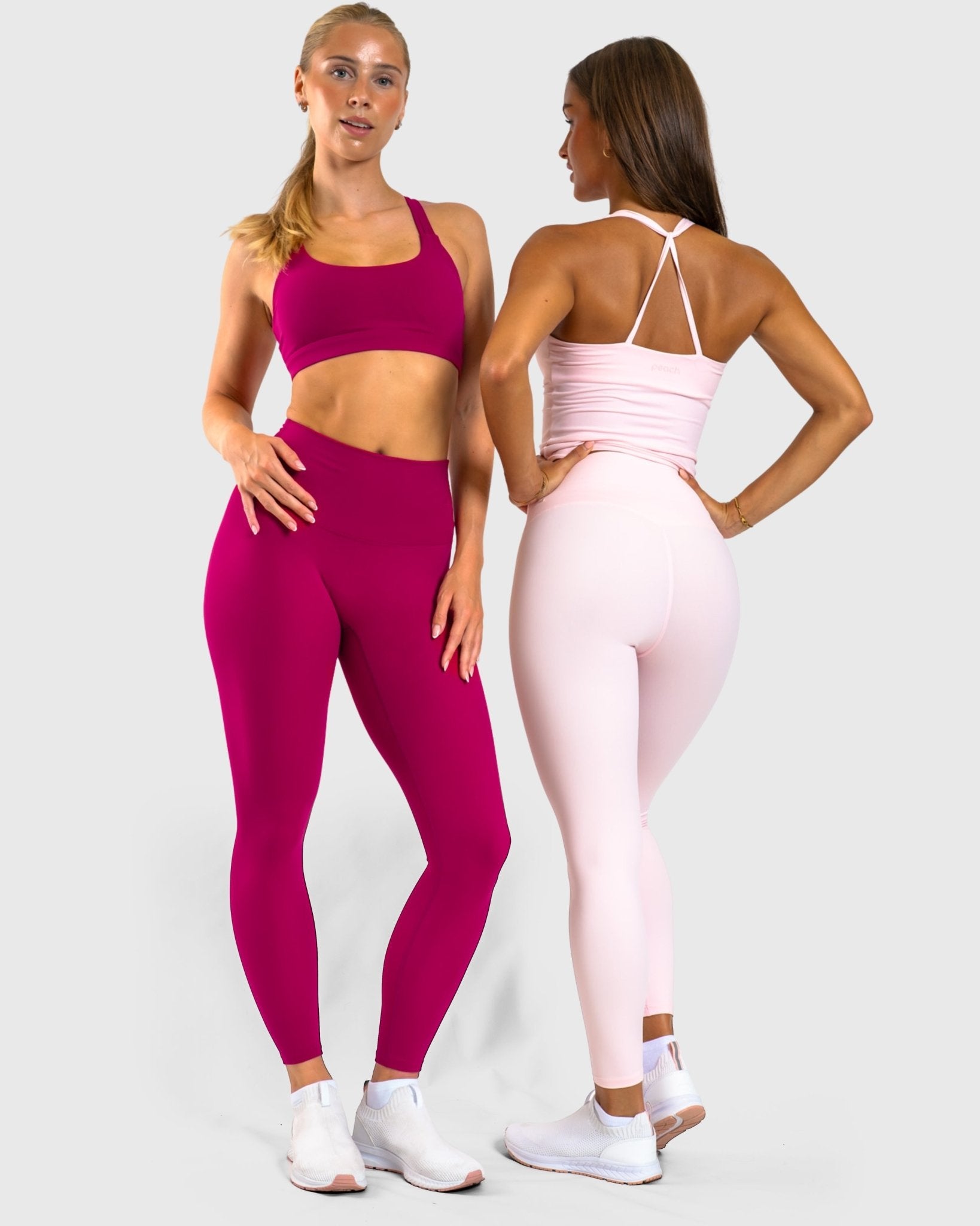 Cherry Pink Softelle Tights - Peach Tights - Tights