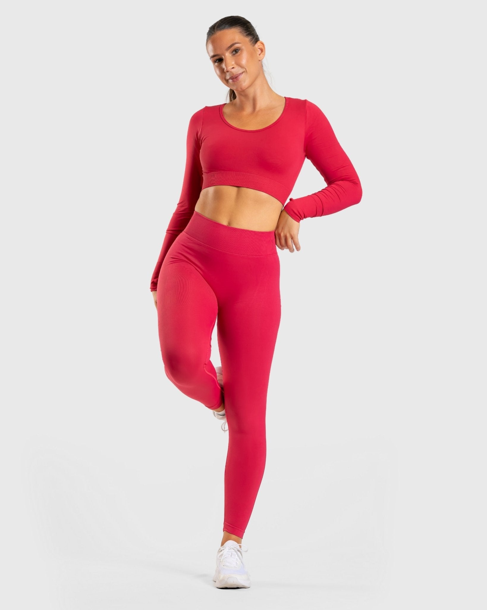Cherry Red Ignite Tights - Peach Tights - Tights