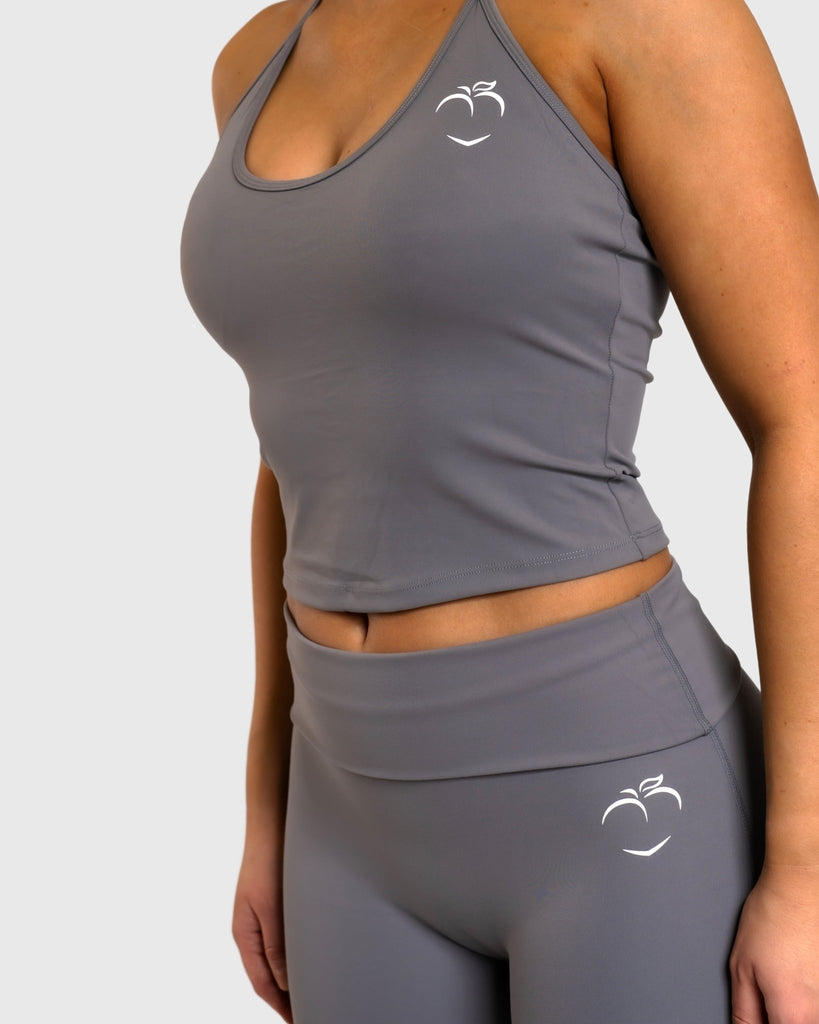 Grey Allure Sports - bra - Peach Tights - Sports - Bra