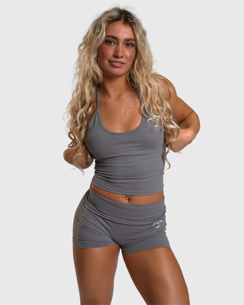 Grey Allure Sports - bra - Peach Tights - Sports - Bra