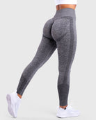 Grey Dusty Lux Seamless Tights - Peach Tights - Tights