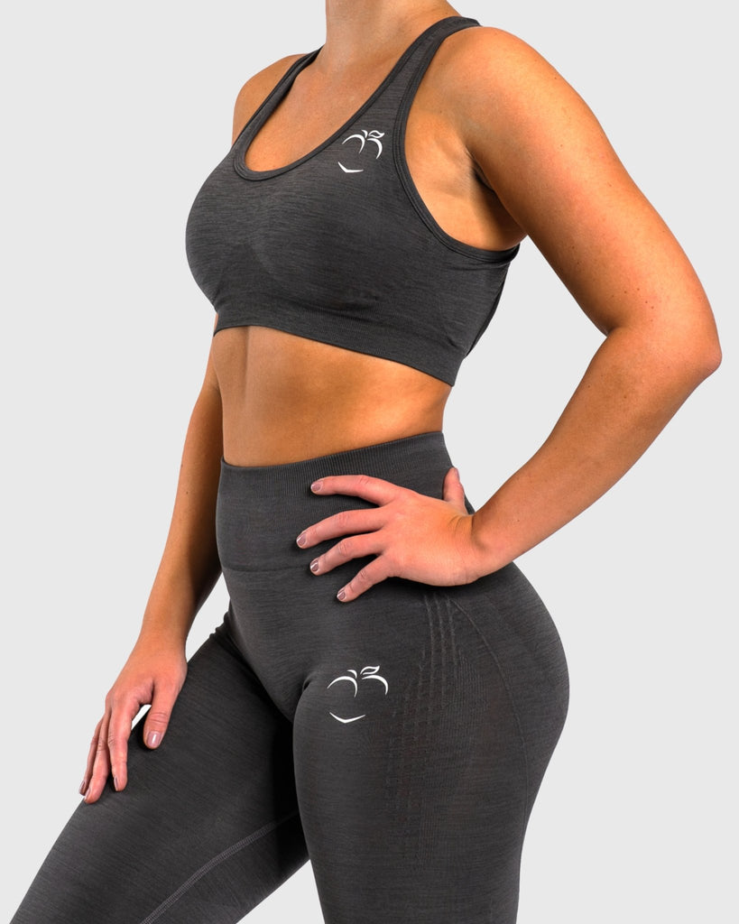 Grey Edge Sports - bra - Peach Tights - Sports - Bra