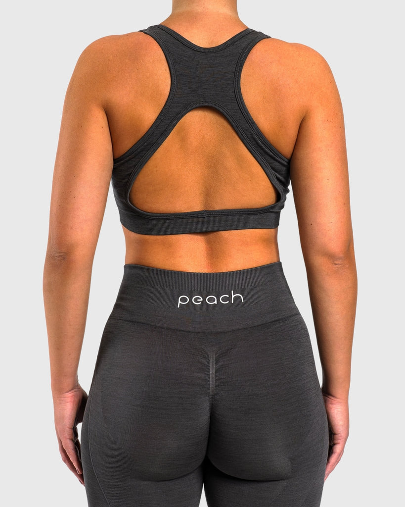 Grey Edge Sports - bra - Peach Tights - Sports - Bra