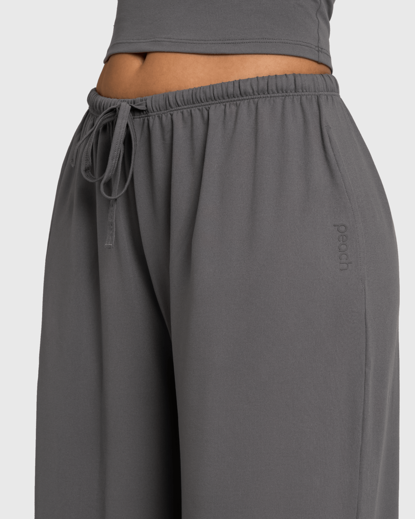 Grey Lounge Pants - Peach Tights - Sweatpants