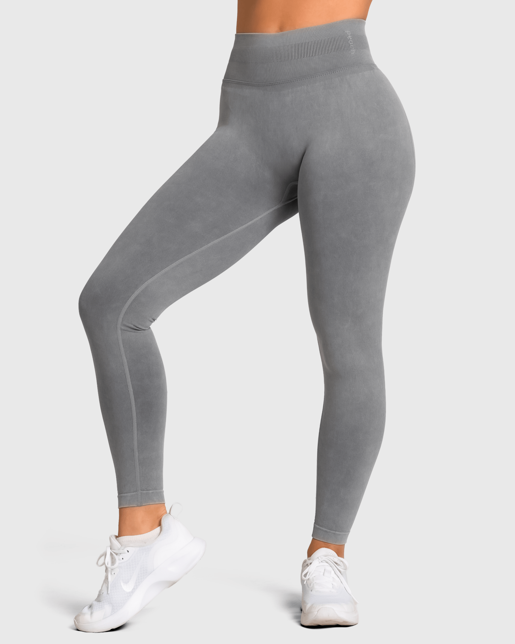 Grey Mist Tights - Peach Tights - Tights