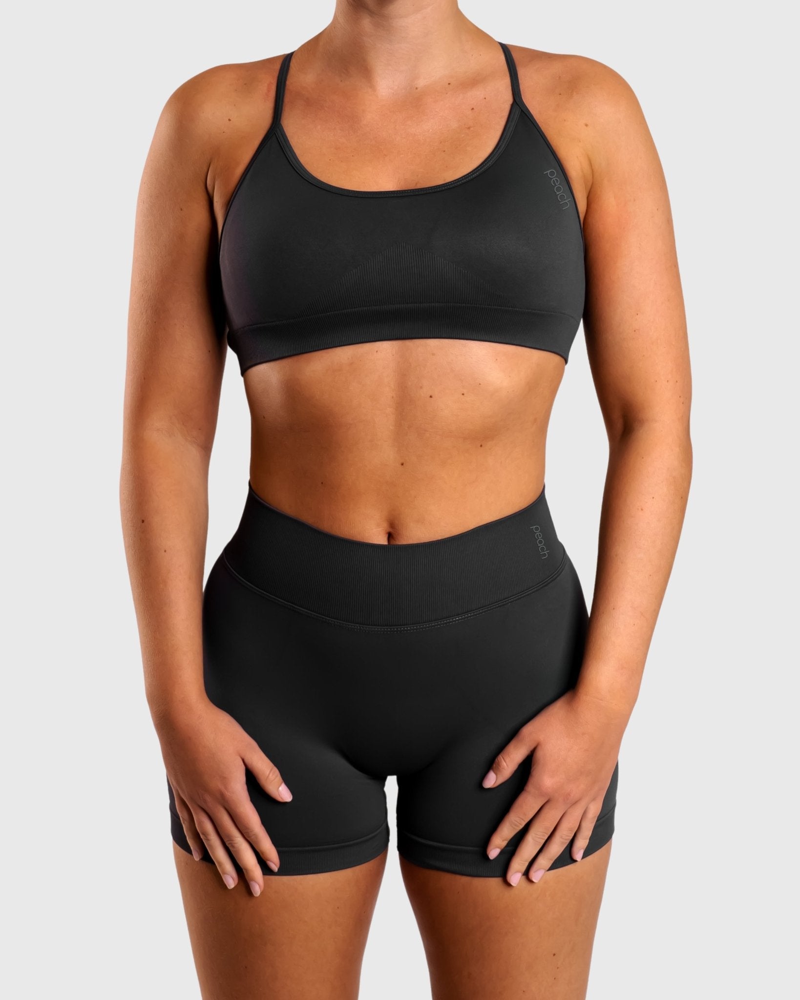 Grey Peak Sports - bra - Peach Tights - Sports - Bra
