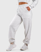Light Grey Vibe Sweatpants - Peach Tights - Sweatpants