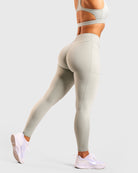 Mint Green Fusion Mid Waist - Peach Tights - Tights