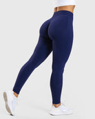 Navy Blue Noxis Tights - Peach Tights - Tights