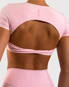 Pink Divine T-shirt - Peach Tights - T-shirt