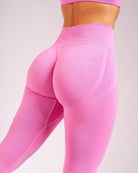 Pink Elevate Tights - Peach Tights - Tights