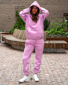 Pink Haze Sweatpants - Peach Tights - Sweatpants
