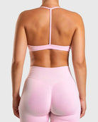 Pink Ignite Sports - bra - Peach Tights - Sports - Bra