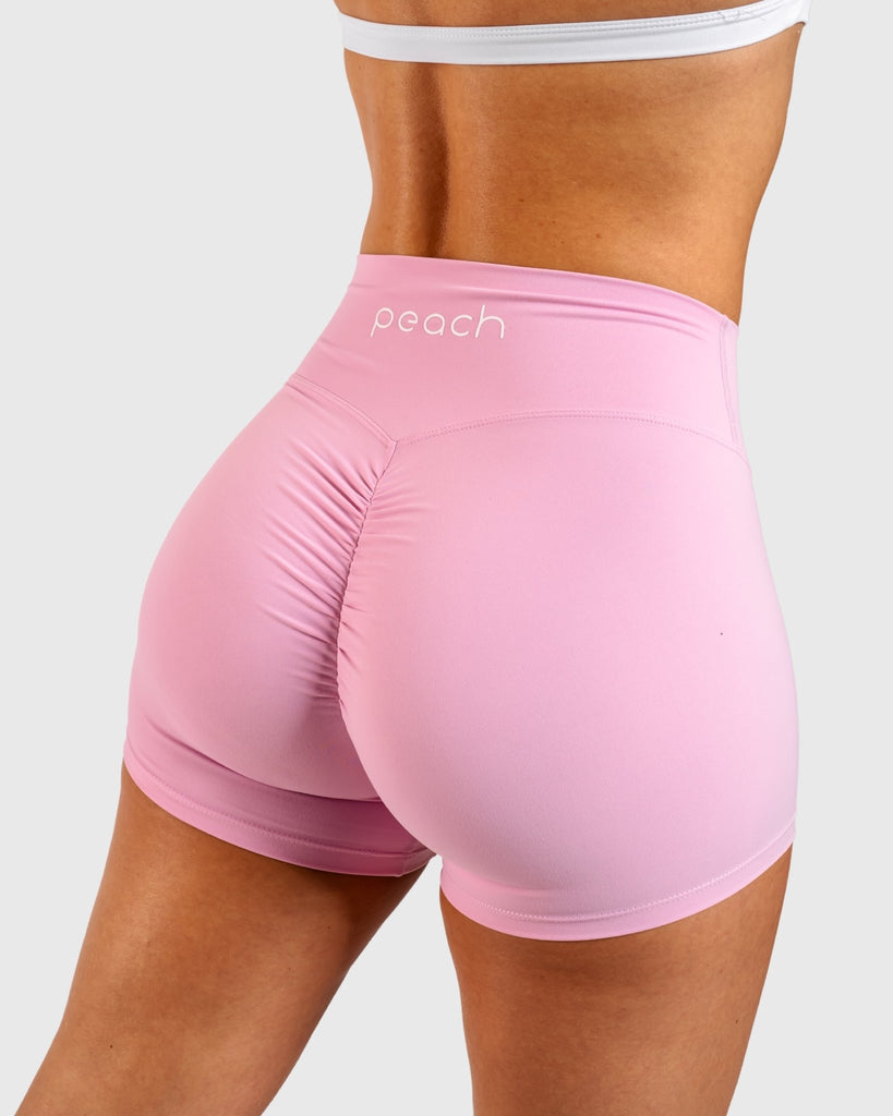 Pink Spire Shorts - Peach Tights - Shorts