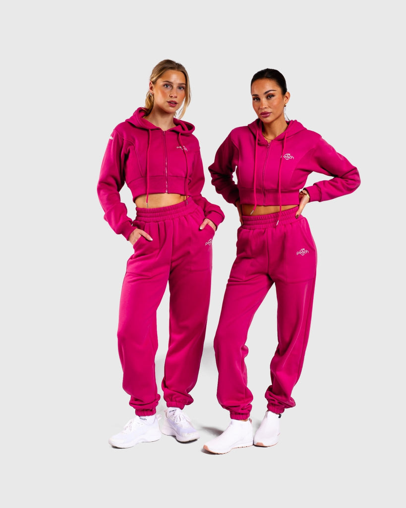 Pink Vibe Sweatpants - Peach Tights - Sweatpants