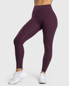 Plum Align Tights - Peach Tights - Tights