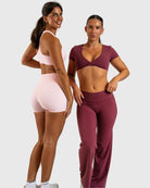 Plum Divine Sports - bra - Peach Tights - Sports - Bra