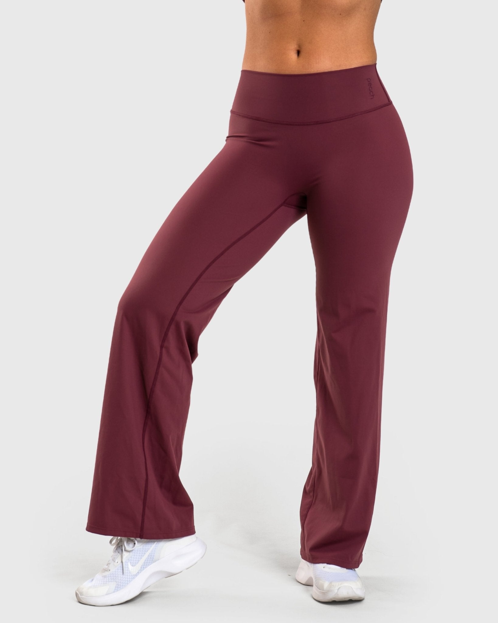 Plum Divine Yoga Pants - Peach Tights - Tights