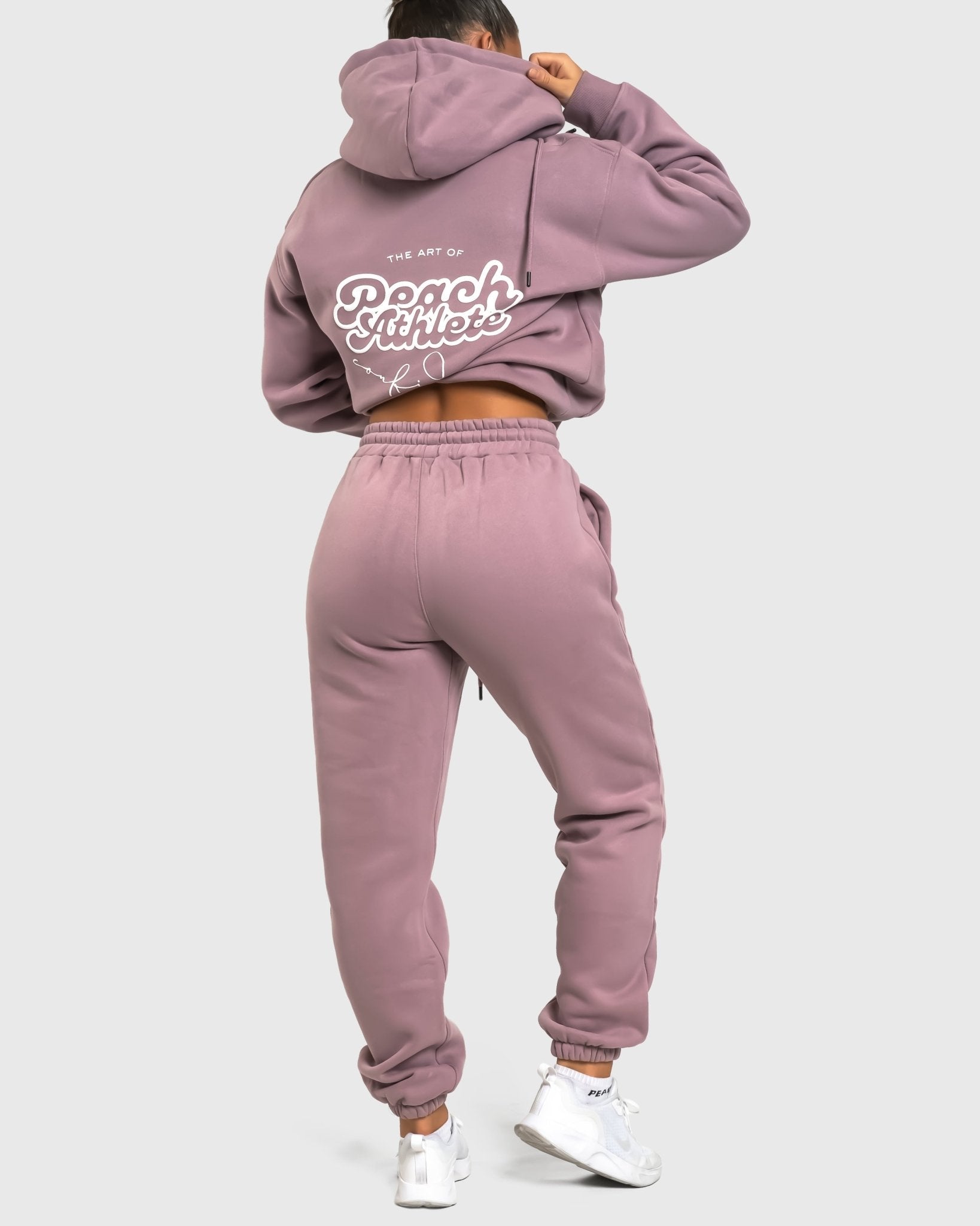 Plum Haze Sweatpants - Peach Tights - Sweatpants