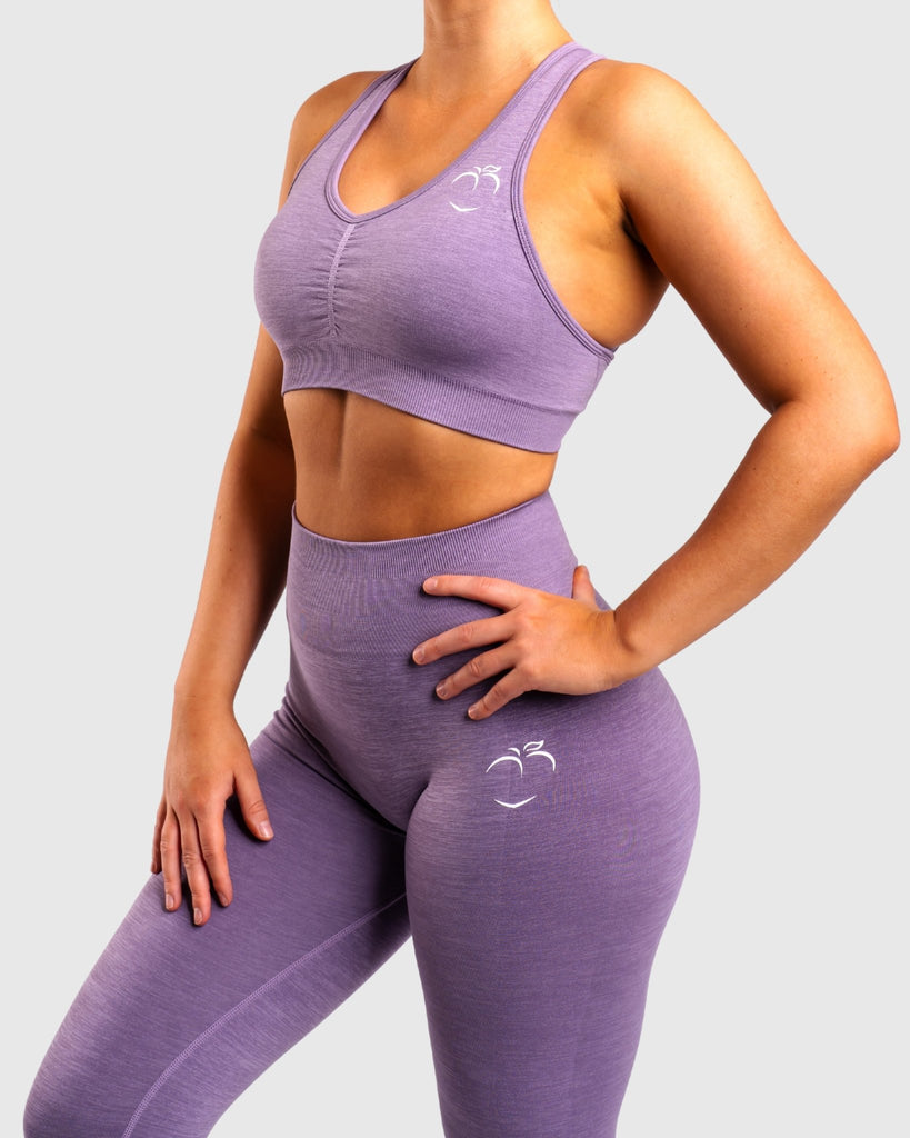 Purple Ease Sports - bra - Peach Tights - Sports - Bra