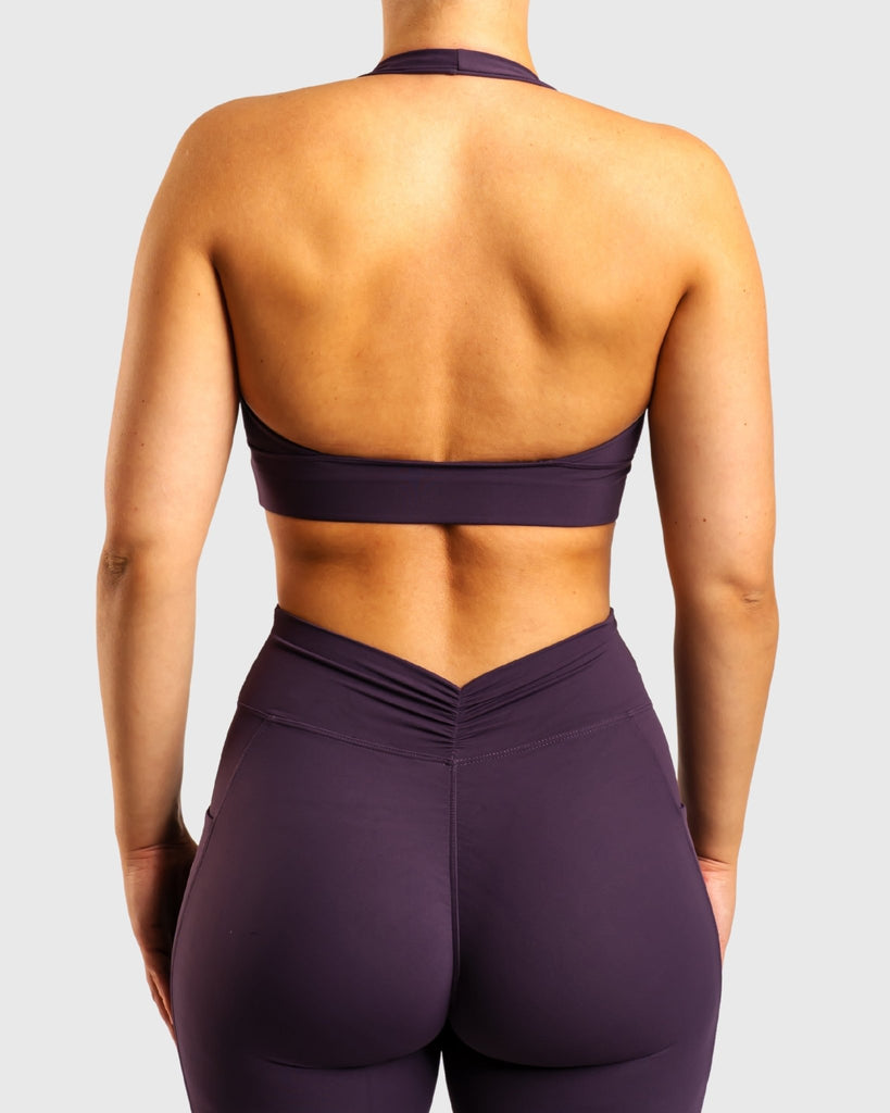 Purple Pulse Sports - bra - Peach Tights - Sports - Bra