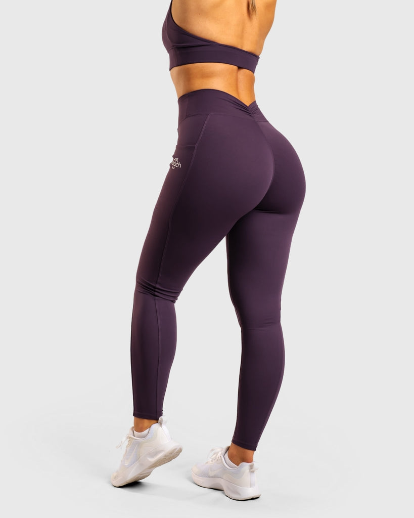 Purple Pulse Tights - Peach Tights - Tights