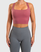 Raspberry Ballerina Topp - Peach Tights - Sports - Bra