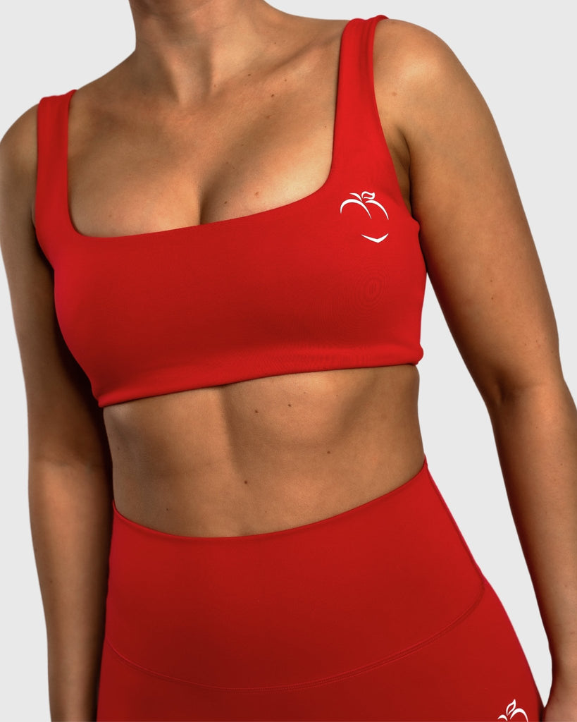 Red Refine Sports - bra - Peach Tights - Sports - Bra