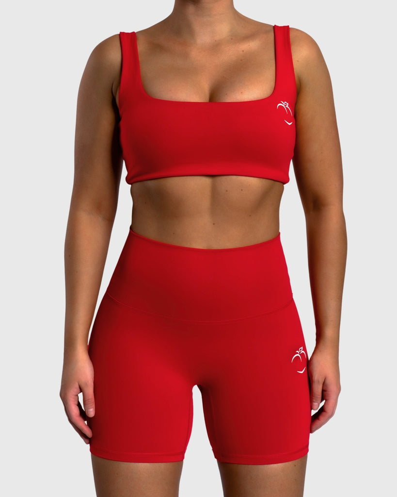 Red Refine Sports - bra - Peach Tights - Sports - Bra