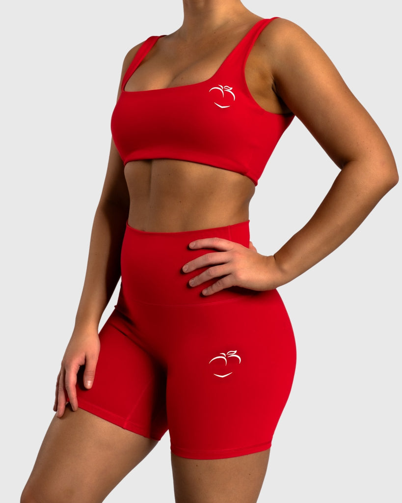 Red Refine Sports - bra - Peach Tights - Sports - Bra