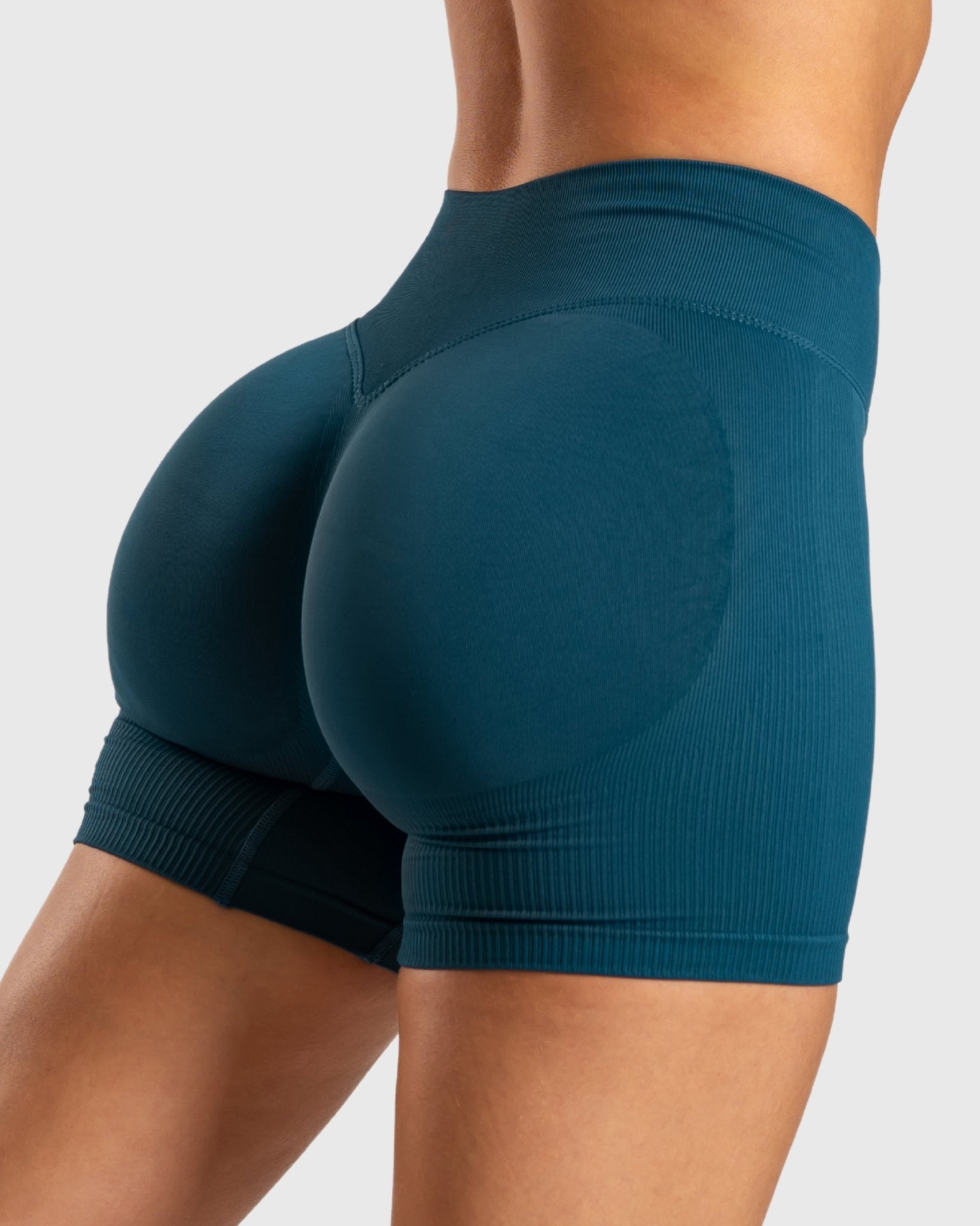 Sea Blue Ignite Shorts - Peach Tights - Shorts