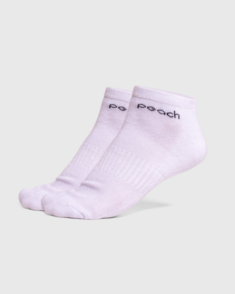 Ankle Training Socks/Sokker White - Peach Tights - 3 sett resistance bånd (Glutes/bein)