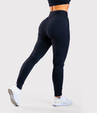 Black Active Sweatpants - Peach Tights - Sweatpants