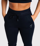 Black Active Sweatpants - Peach Tights - Sweatpants