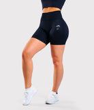 Black Agility Shorts - Peach Tights -