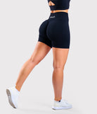Black Agility Shorts - Peach Tights -