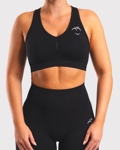 Black Classic Deluxe Sports-bra