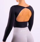 Black Halo Long Sleeve - Peach Tights -