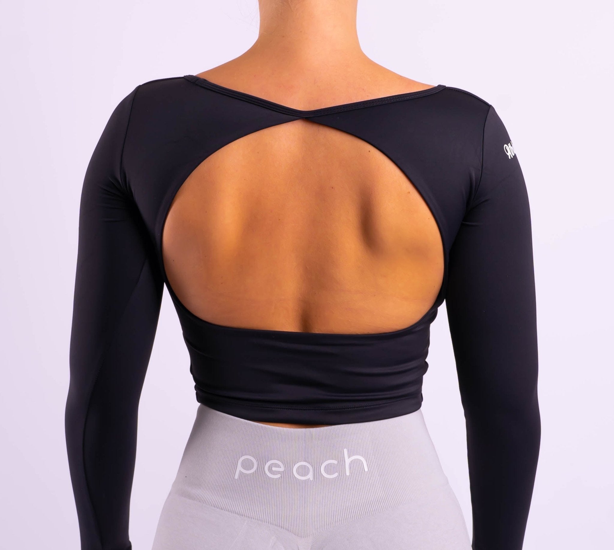Black Halo Long Sleeve - Peach Tights -